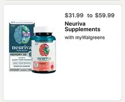 Walgreens Neuriva Suplements offer