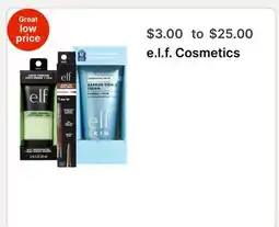 Walgreens e.l.f. Cosmetics offer
