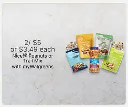 Walgreens Nice! Peanuts or Trail Mix offer