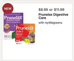 Walgreens Prunelax Digestive Care offer