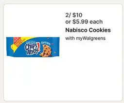 Walgreens Nabisco Cookies offer