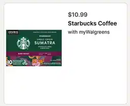 Walgreens Starbucks Coffee offer