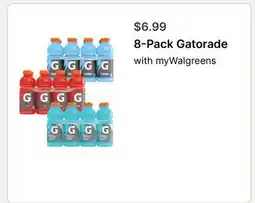 Walgreens 8-Pack Gatorade offer