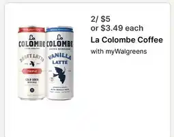 Walgreens La Colombe Coffee offer