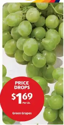 Aldi Green Grapes offer
