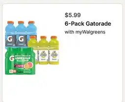 Walgreens 6-Pack Gatorade offer