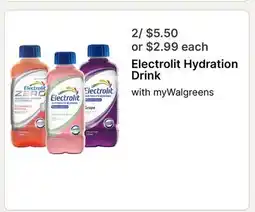 Walgreens Electrolit Hydration Drink offer