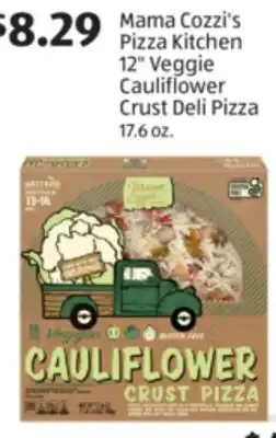 Aldi Mama Cozzi's Pizza Kitchen 12 Veggie Cauliflower Crust Deli Pizza offer