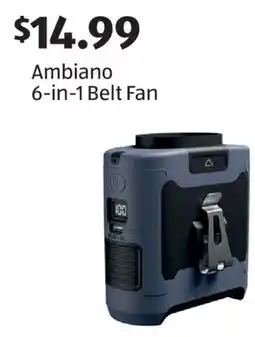 Aldi Ambiano 6-in-1 Belt Fan offer