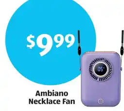 Aldi Ambiano Necklace Fan offer