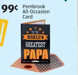 Aldi Pembrook All-Occasion Card offer