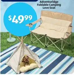 Aldi Adventuridge Foldable Camping Love Seat offer