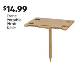 Aldi Crane Portable Picnic Table offer