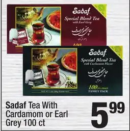 Super King Markets Sadaf Tea With Cardamom or Earl Grey offer