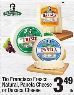 Super King Markets Tío Francisco Fresco Natural, Panela Cheese or Oaxaca Cheese offer