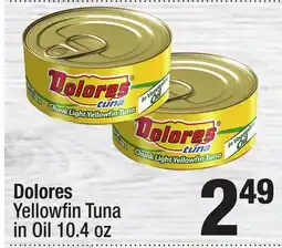 Super King Markets Dolores Yellowfi n Tuna in Oil offer