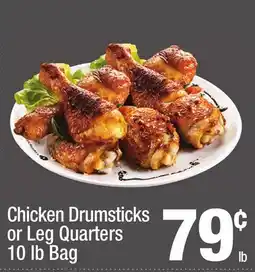 Super King Markets Chicken Drumsticks or Leg Quarters offer