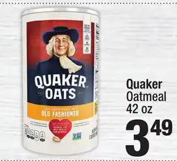 Super King Markets Quaker Oatmeal offer