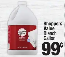 Super King Markets Shoppers Value Bleach offer