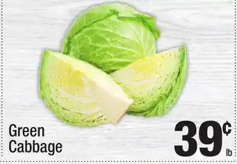 Super King Markets Green Cabbage offer