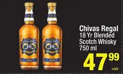 Super King Markets Chivas Regal 18 Yr Blended Scotch Whisky offer