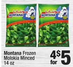 Super King Markets Montana Frozen Molokia Minced offer