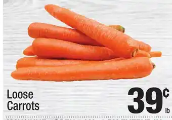 Super King Markets Loose Carrots offer