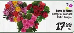 El Super Ramo de Flores Vintage or Rose and Ālstro Bouquet offer