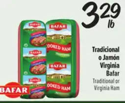 El Super Virginia Bafar Traditional or Virginia Ham offer