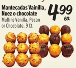 El Super Muffins Vanilla, Pecan or Chocolate offer