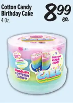El Super Cotton Candy Birthday Cake offer