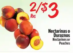 El Super Nectarines or Peaches offer
