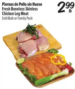 El Super Fresh Boneless Skinless Chicken Leg Meat offer