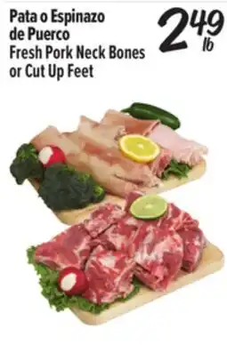 El Super Fresh Pork Neck Bones or Cut Up Feet offer