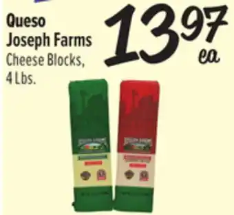 El Super Joseph Farms Cheese Blocks offer