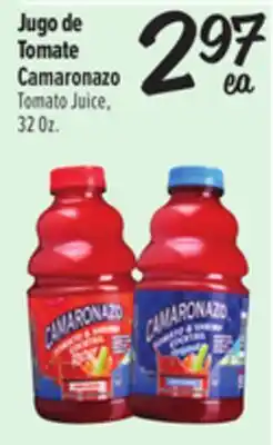 El Super Jugo de Tomate Camaronazo offer