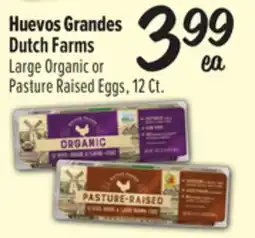 El Super Large Organic or Pasture Raised Eggs offer