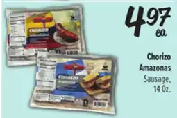 El Super Amazonas Sausage offer