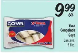 El Super Yuca Congelada Goya offer