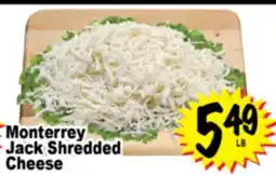 Superior Grocers Monterrey Jack Shredded Cheese offer