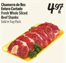 El Super Fresh Whole Sliced Beef Shanks offer