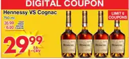 Superior Grocers Hennessy VS Cognac offer
