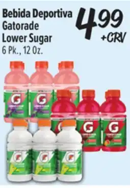 El Super Gatorade Lower Sugar offer
