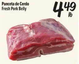 El Super Fresh Fresh Pork Belly offer