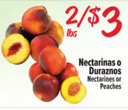 El Super Fresh Nectarines or Peaches offer