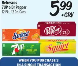 El Super Fresh 7UP o Dr Pepper offer