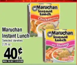 Superior Grocers Maruchan Instant Lunch offer