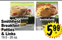 Superior Grocers Smithfield Breakfast Patties & Links offer