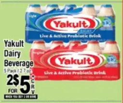 Superior Grocers Yakult Dairy Beverage offer