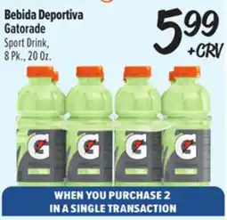 El Super Fresh Gatorade Sport Drink offer